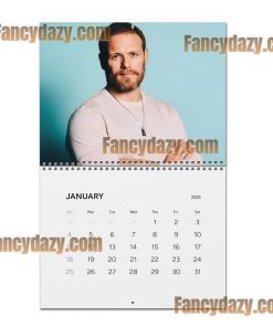 Sam Roland Heughan 2026 Wall Calendar