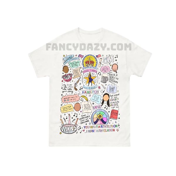 Hamilton Broadway Musical Lyric 2 Quotes Shirt Hamilton Broadway Musical Lyric 2 Quotes Shirt