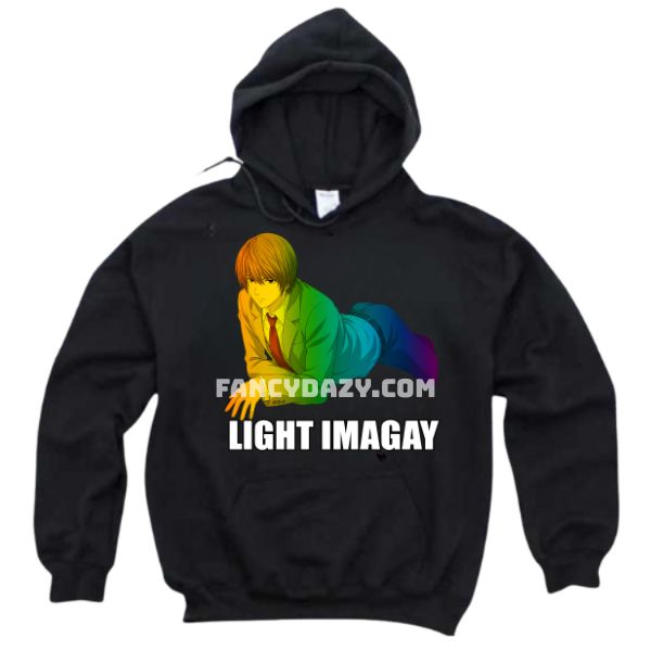 Death Note L Light Imagay Shirt Death Note L Light Imagay Shirt