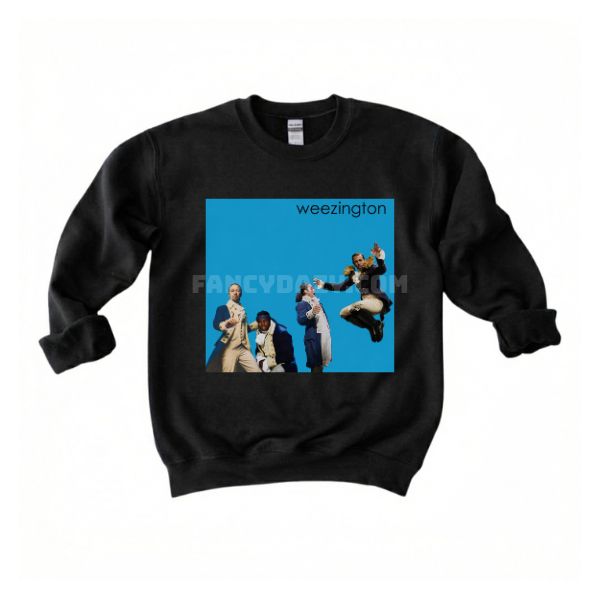 Hamilton Blue Album Weezington Shirt Hamilton Blue Album Weezington Shirt