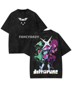 2 Sided – Deltarune Mineral Wash Shirt