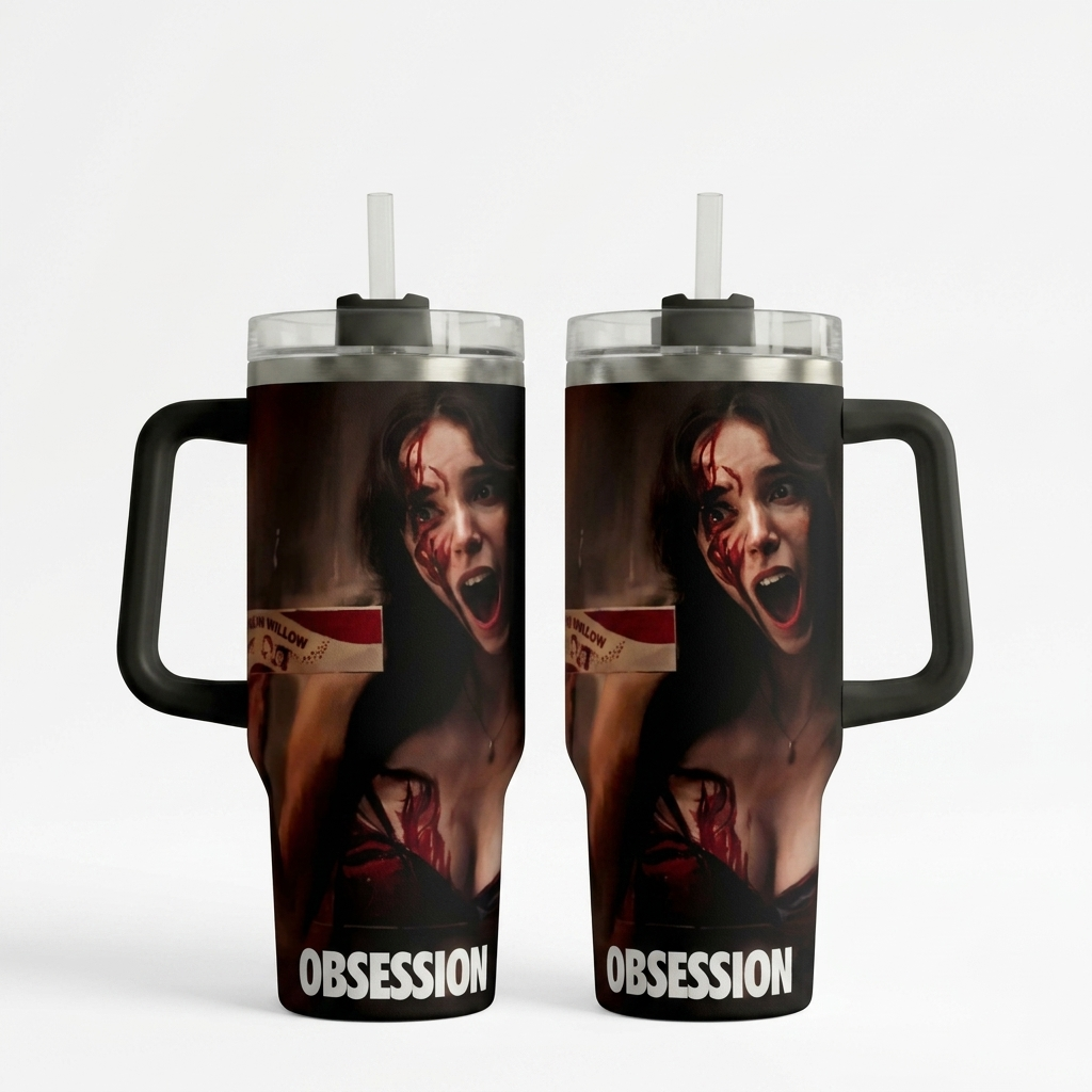 Obsession Horror Movie Tumbler 40oz 1pc Obsession Horror Movie Tumbler 40oz 1pc