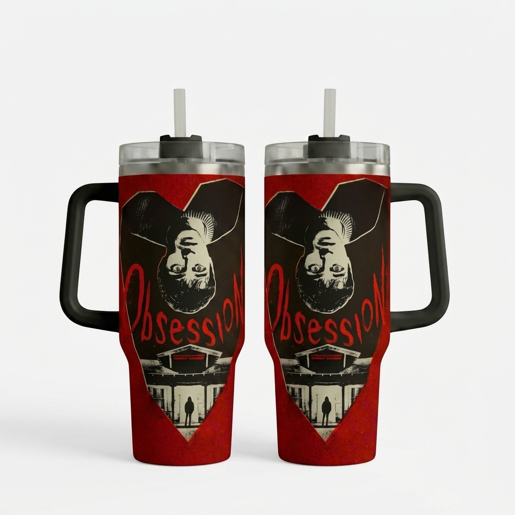 Obsession Movie Bear Tumbler 40oz 1pc Obsession Movie Bear Tumbler 40oz 1pc