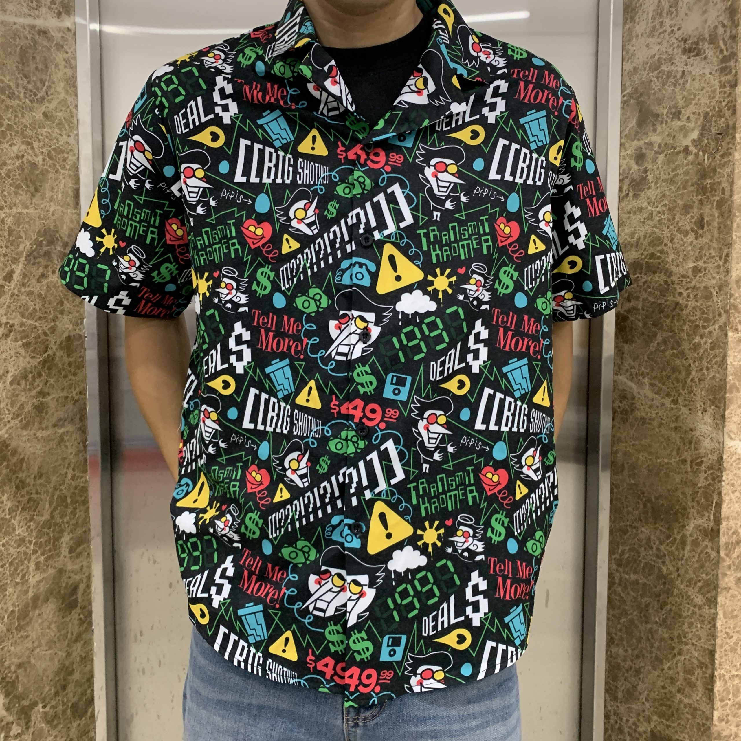 Deltarune Spamton Hawaiian Shirt Deltarune Spamton Hawaiian Shirt