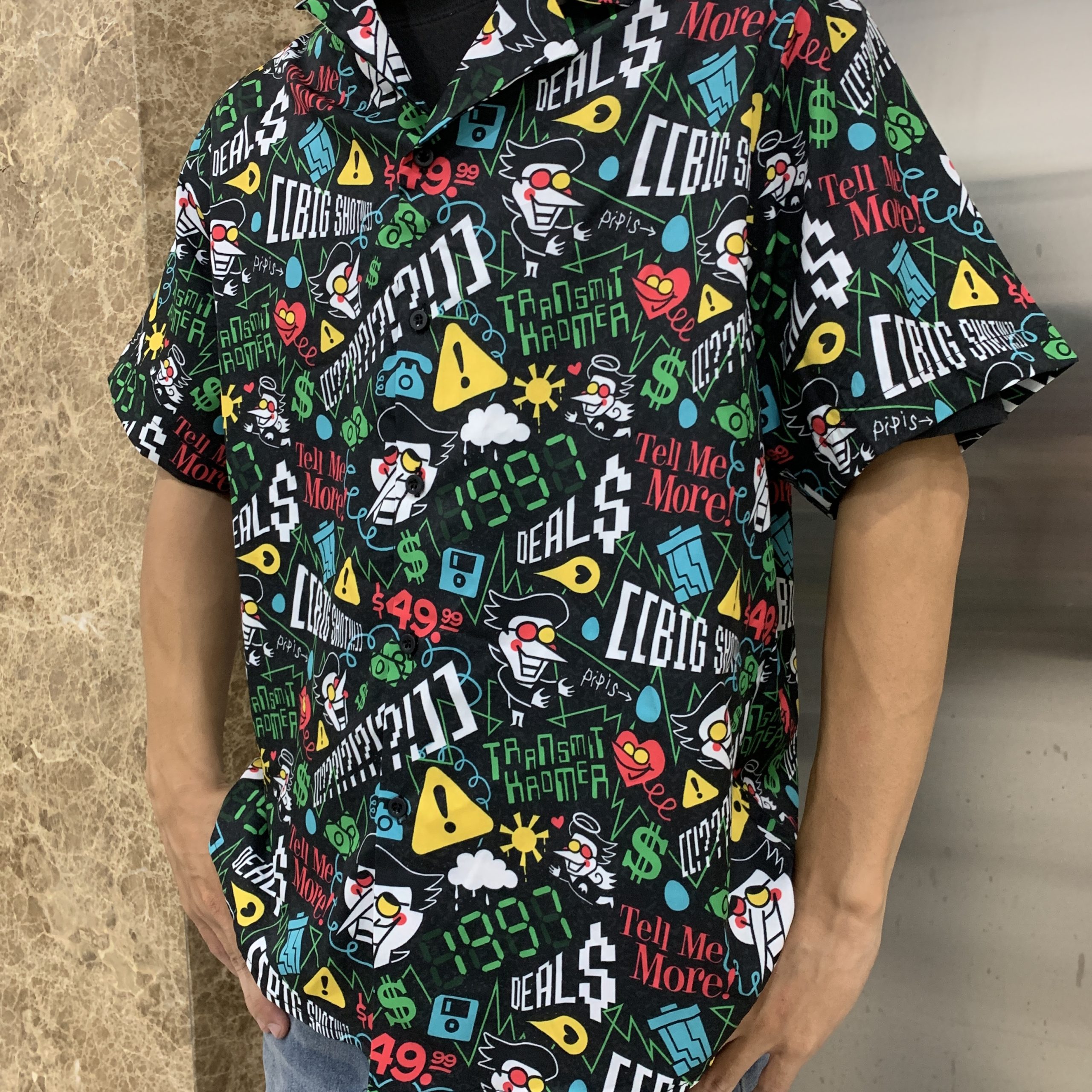 Deltarune Spamton Hawaiian Shirt Deltarune Spamton Hawaiian Shirt