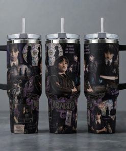 Wednesday Addams Tumbler 40oz 1pc