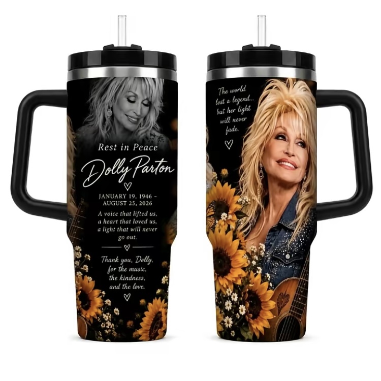 Dolly Parton Tumbler 40oz 1pc Dolly Parton Tumbler 40oz 1pc