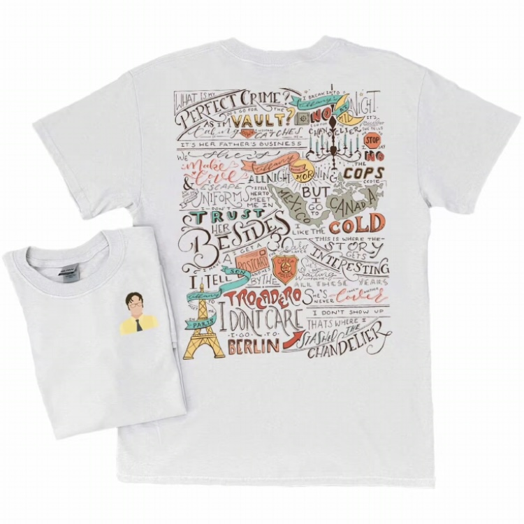 The Office My Perfect Crime Quotes 2 Sided Shirt The Office My Perfect Crime Quotes 2 Sided Shirt