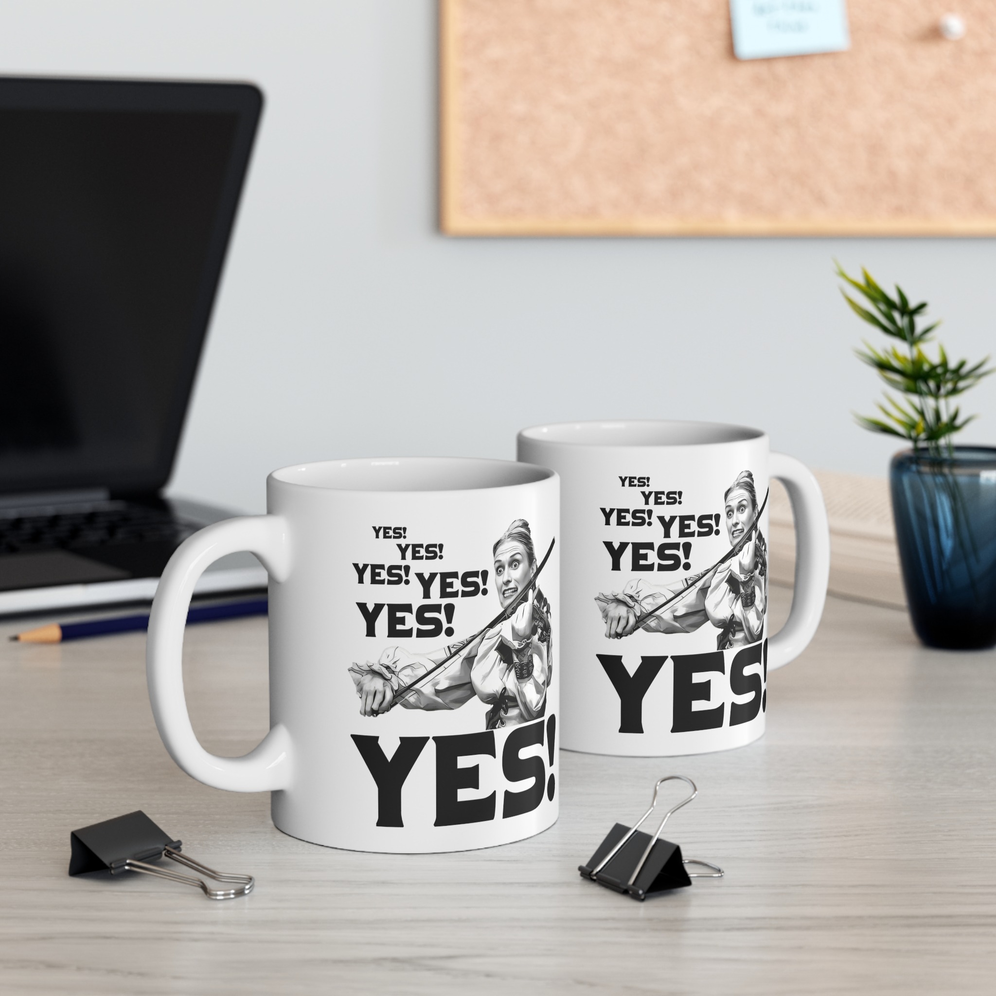 Young Frankenstein Frau Blucher YES Mug Young Frankenstein Frau Blucher YES Mug