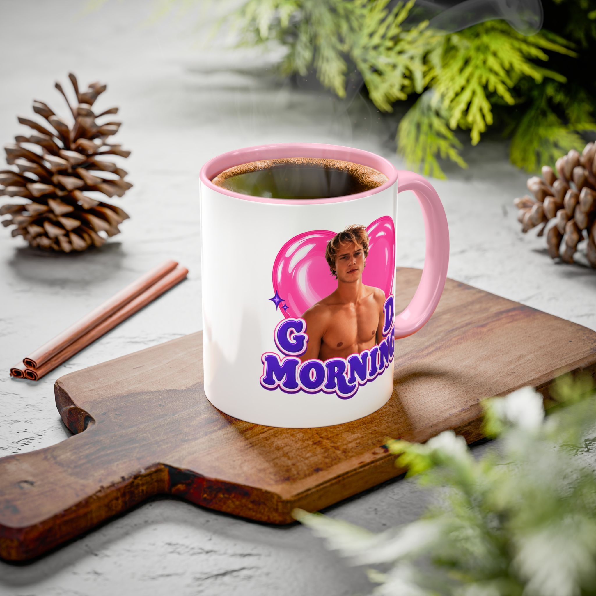 Outer Banks JJ Maybank Good Morning Mug Outer Banks JJ Maybank Good Morning Mug
