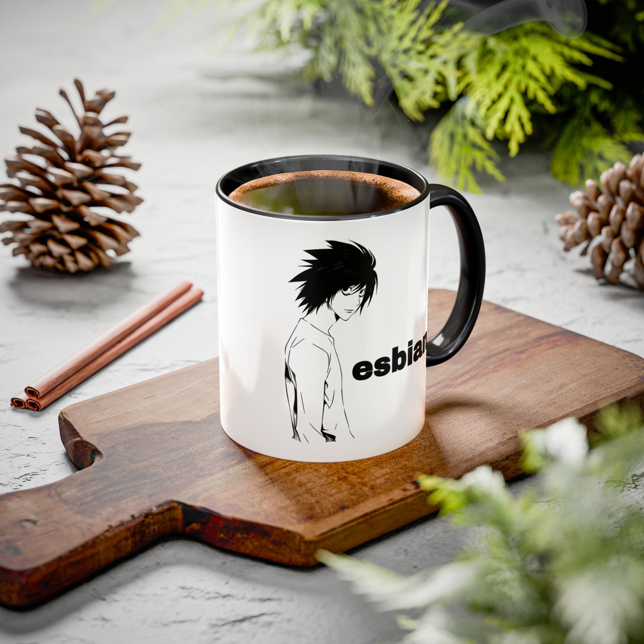 Death Note L Lawliet Esbian Mug Death Note L Lawliet Esbian Mug