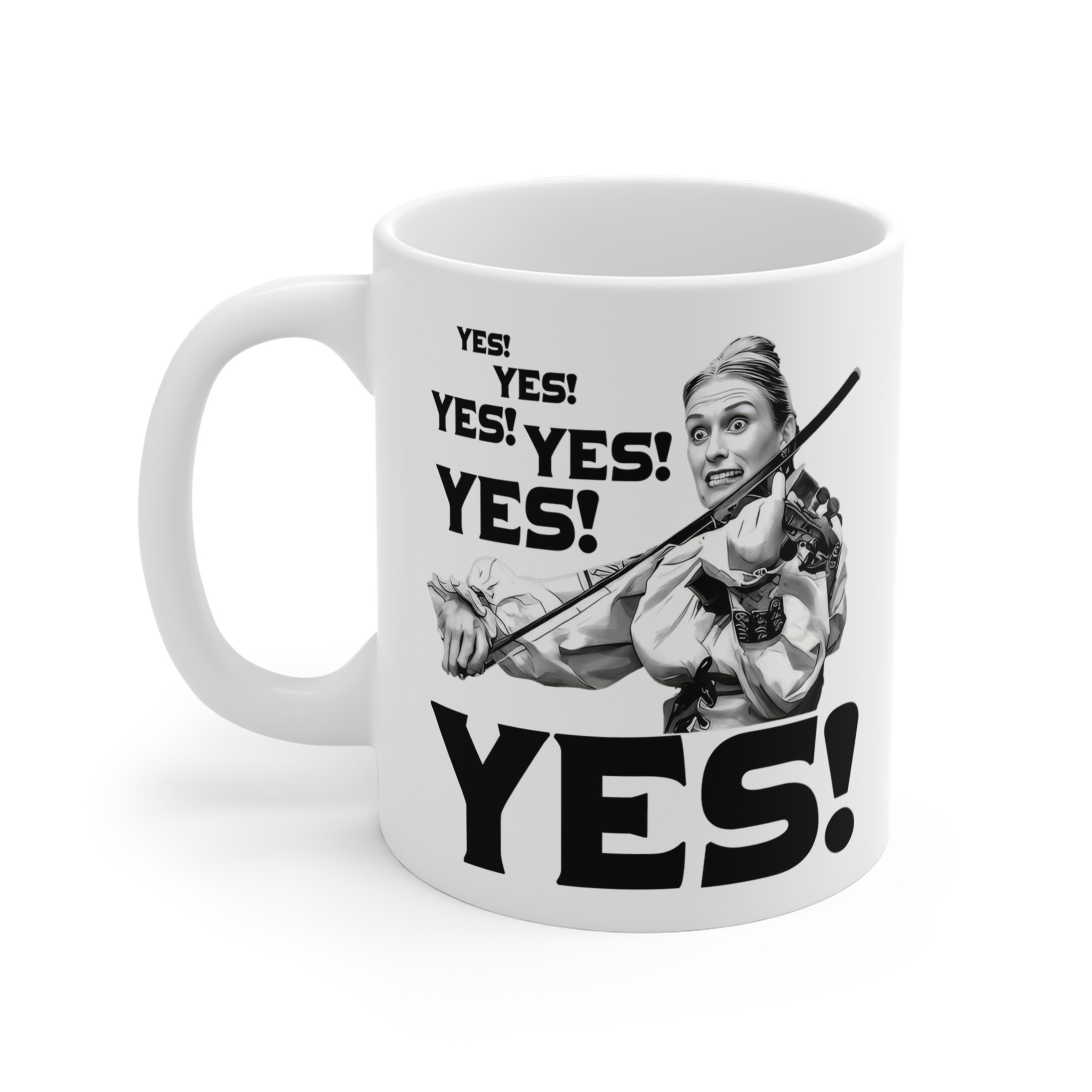 Young Frankenstein Frau Blucher YES Mug Young Frankenstein Frau Blucher YES Mug