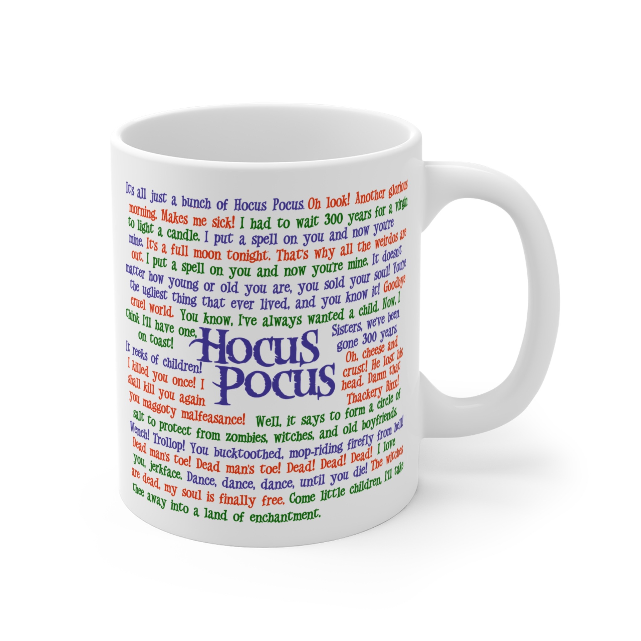 Hocus Pocus Quotes Mug Hocus Pocus Quotes Mug