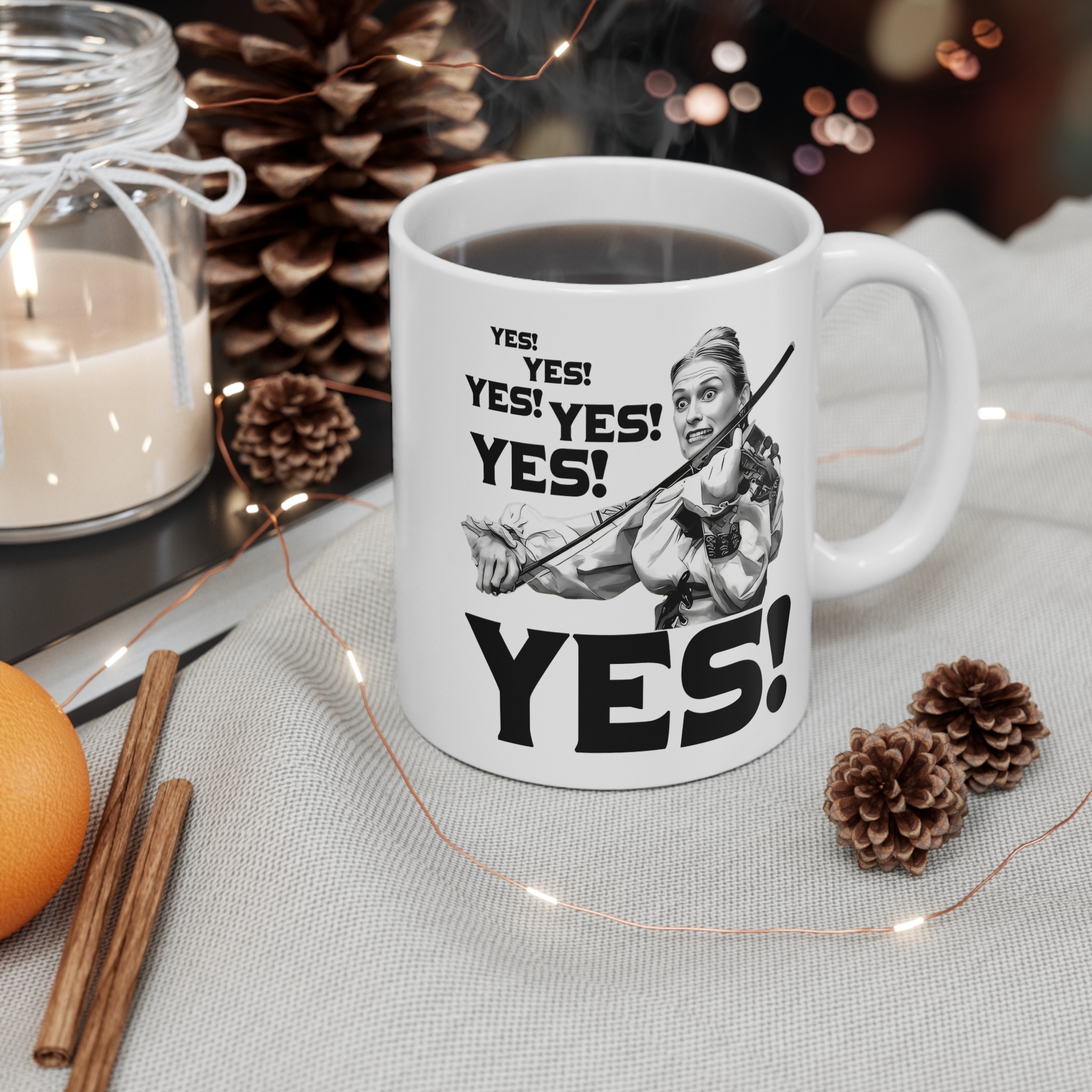 Young Frankenstein Frau Blucher YES Mug Young Frankenstein Frau Blucher YES Mug