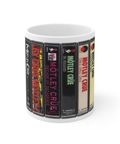 Motley Crue Rock Music Cassette Mug