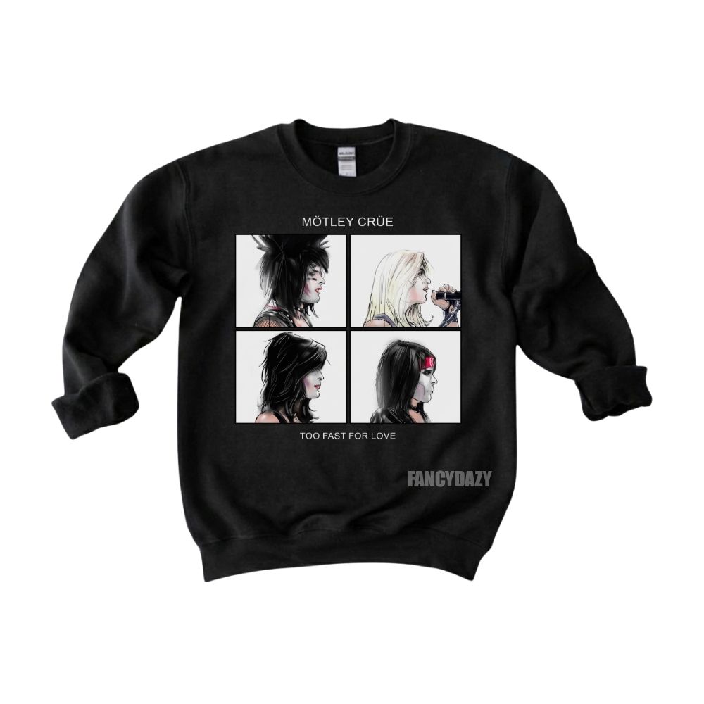 Motley Crue Gorillaz Shirt Motley Crue Gorillaz Shirt