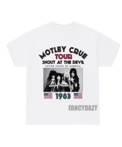 Motley Crue Shout At The Devil Tour 1983 Shirt
