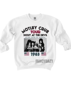 Motley Crue Shout At The Devil Tour 1983 Shirt