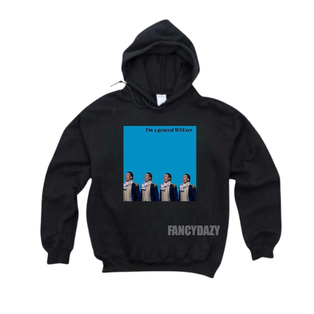 Hamilton Blue Album I’m a general WEEzer Shirt Hamilton Blue Album I’m a general WEEzer Shirt