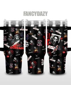 Scream Ghostface Horror Movie Character Tumbler 40oz 1pc