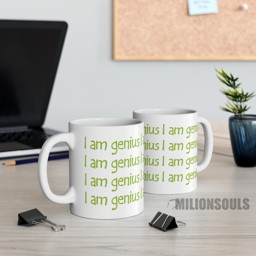 Shaun Of The Dead I Am A Genius Mug Shaun Of The Dead I Am A Genius Mug