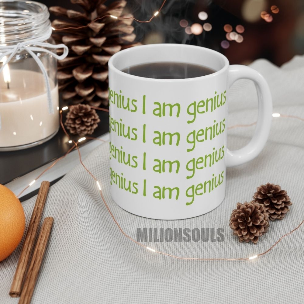 Shaun Of The Dead I Am A Genius Mug Shaun Of The Dead I Am A Genius Mug