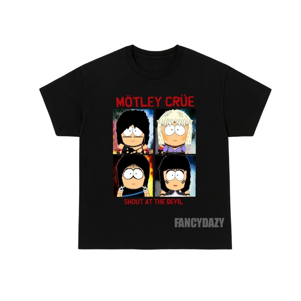 Motley Crue South Park Shirt Motley Crue South Park Shirt