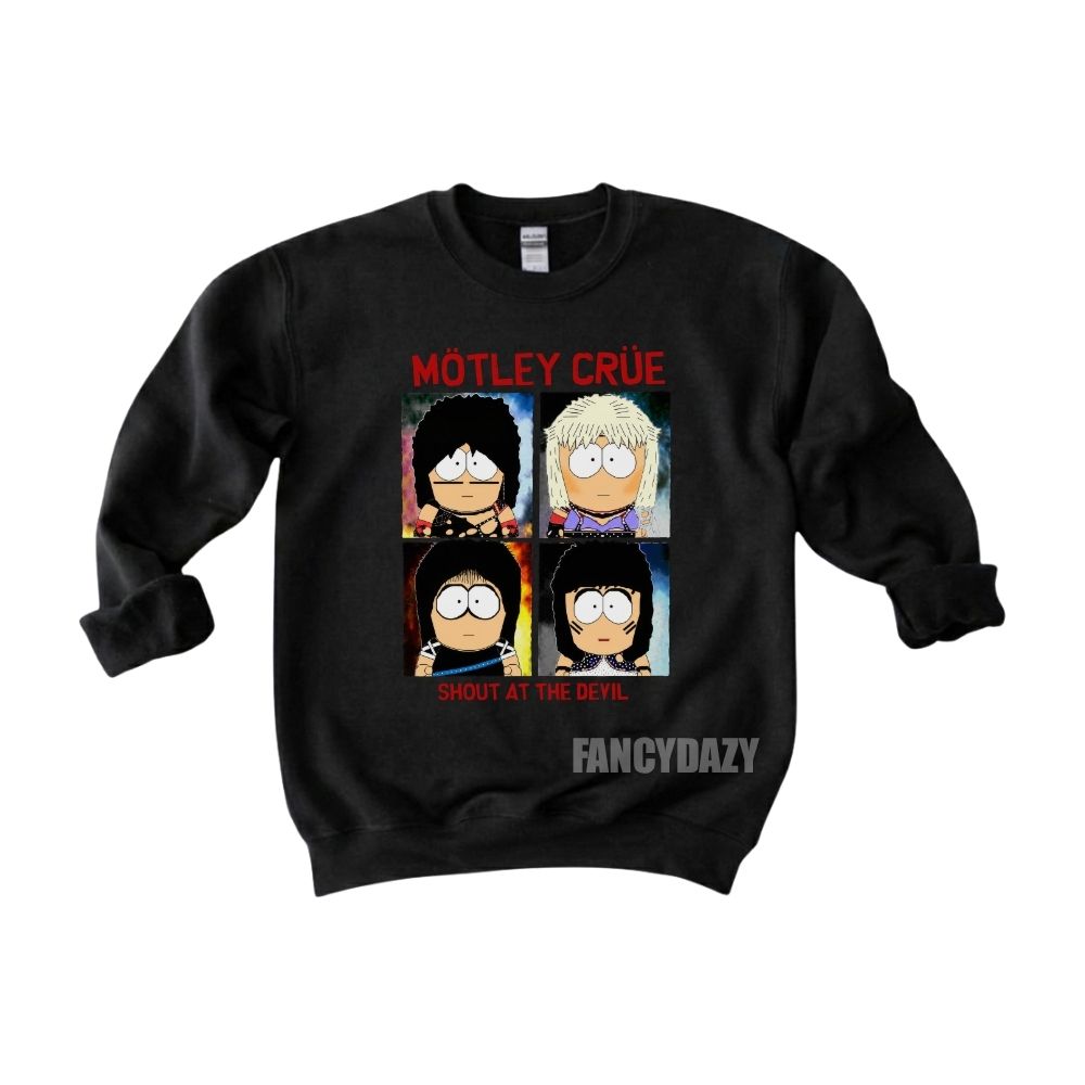 Motley Crue South Park Shirt Motley Crue South Park Shirt