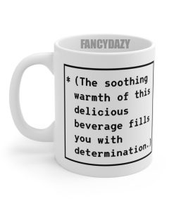 Undertale Funny Quotes Mug