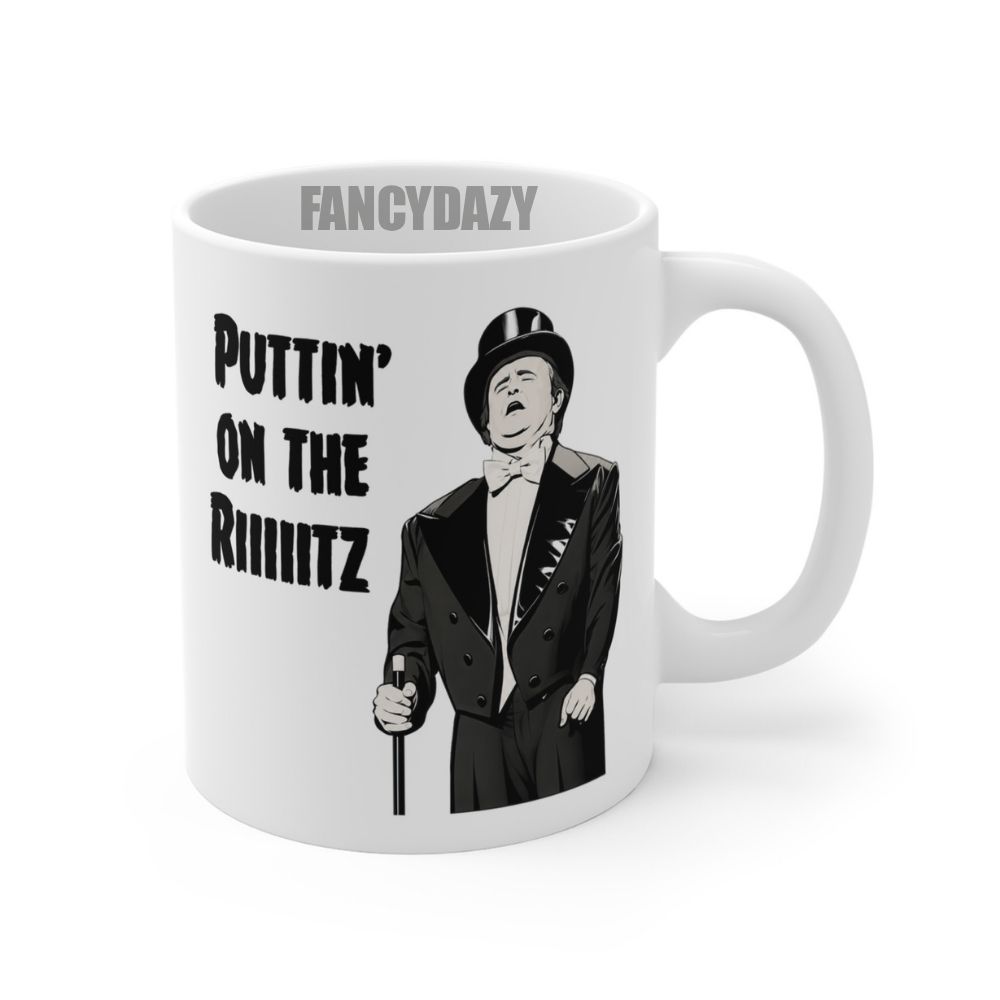 Young Frankenstein Gene Wilder Puttin On The Ritz Mug Young Frankenstein Gene Wilder Puttin On The Ritz Mug