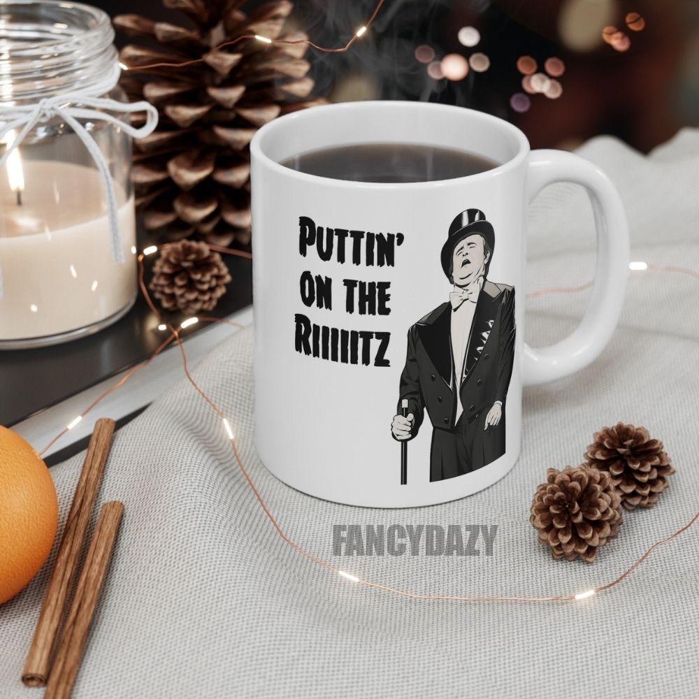 Young Frankenstein Gene Wilder Puttin On The Ritz Mug Young Frankenstein Gene Wilder Puttin On The Ritz Mug