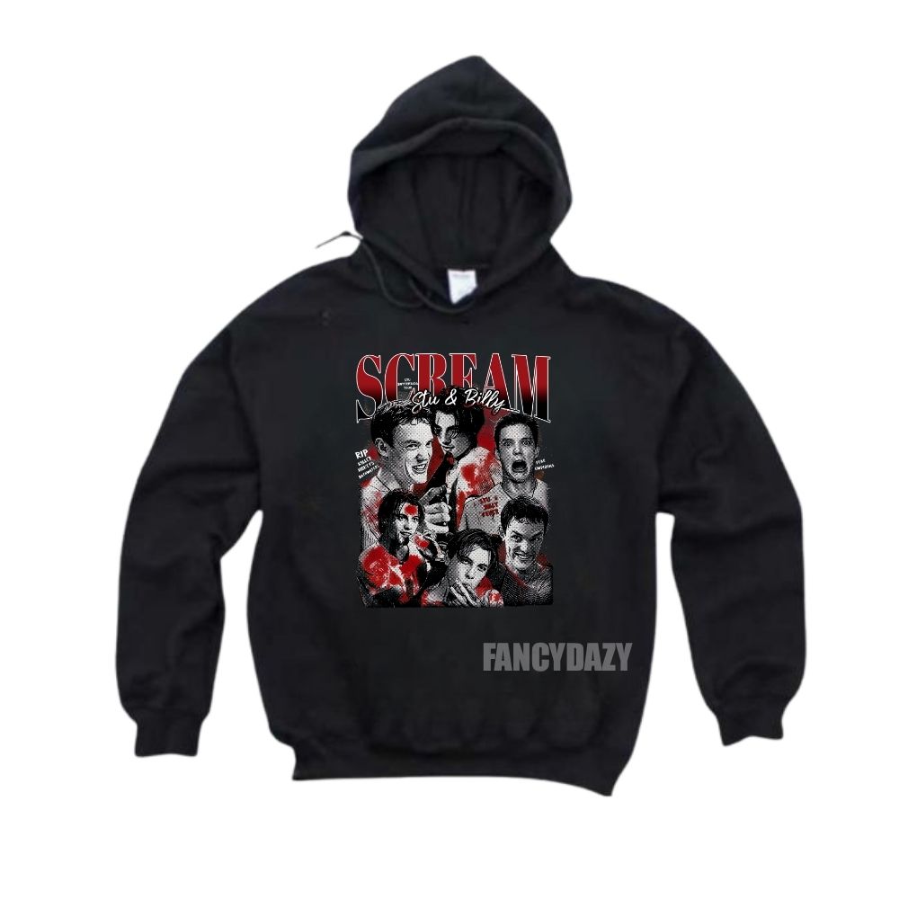 Scream Billy Loomis – Stu Macher Bootleg Shirt Scream Billy Loomis – Stu Macher Bootleg Shirt