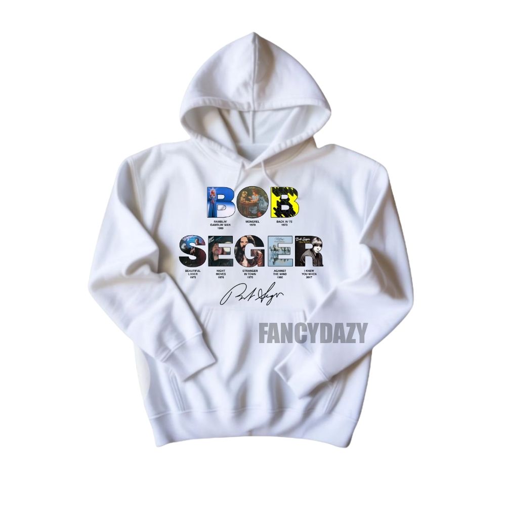 Bob Seger Discography Album Collage Shirt Bob Seger Discography Album Collage Shirt