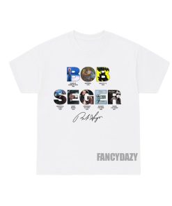 Bob Seger Discography Album Collage Shirt