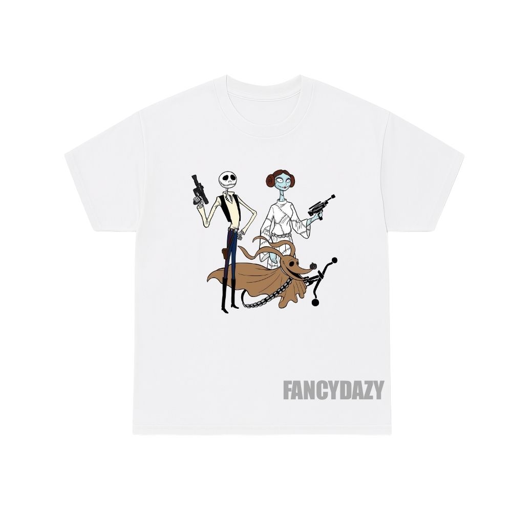 Star War Jack Skellington And Sally Shirt Star War Jack Skellington And Sally Shirt