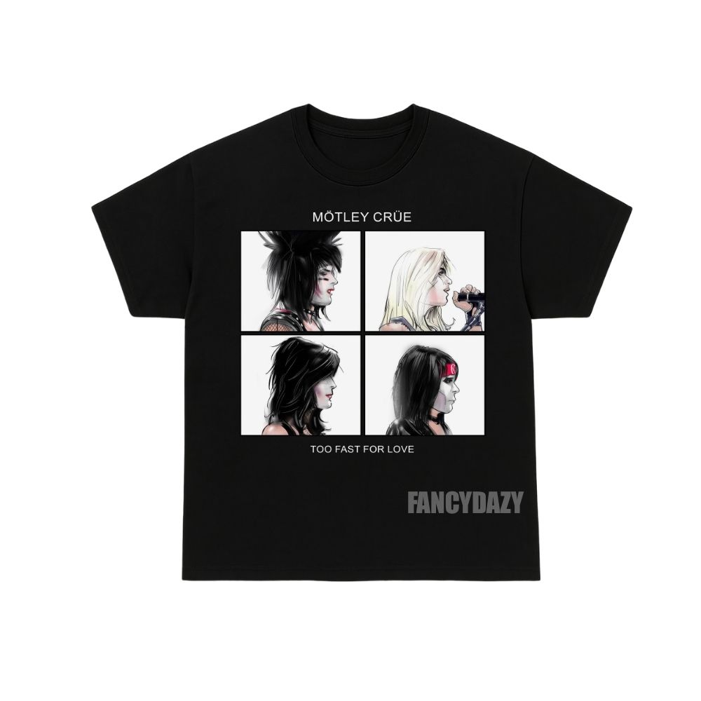 Motley Crue Gorillaz Shirt