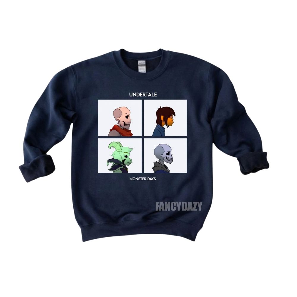 Undertale Gorillaz Album Cover Shirt Undertale Gorillaz Album Cover Shirt