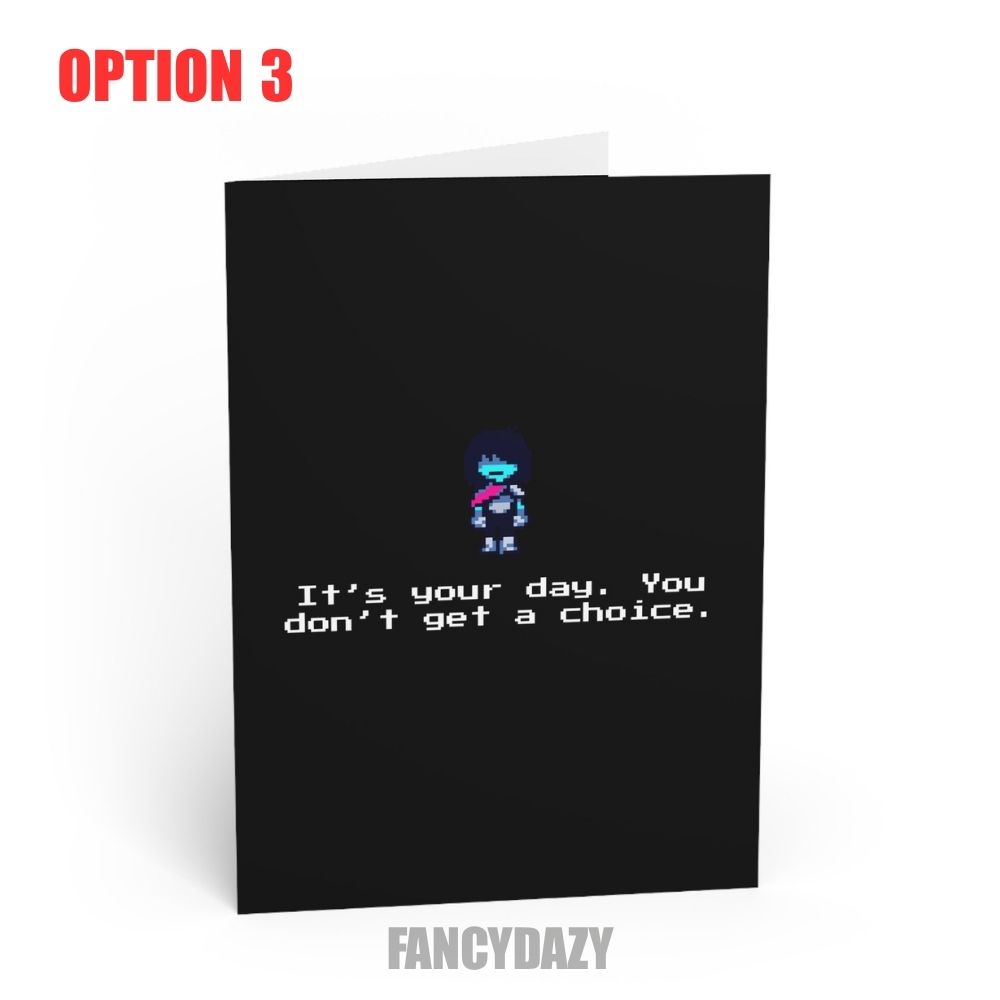 Deltarune Card Deltarune Card