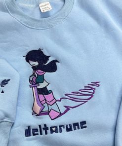 Deltarune Kris Embroidered Sweatshirt