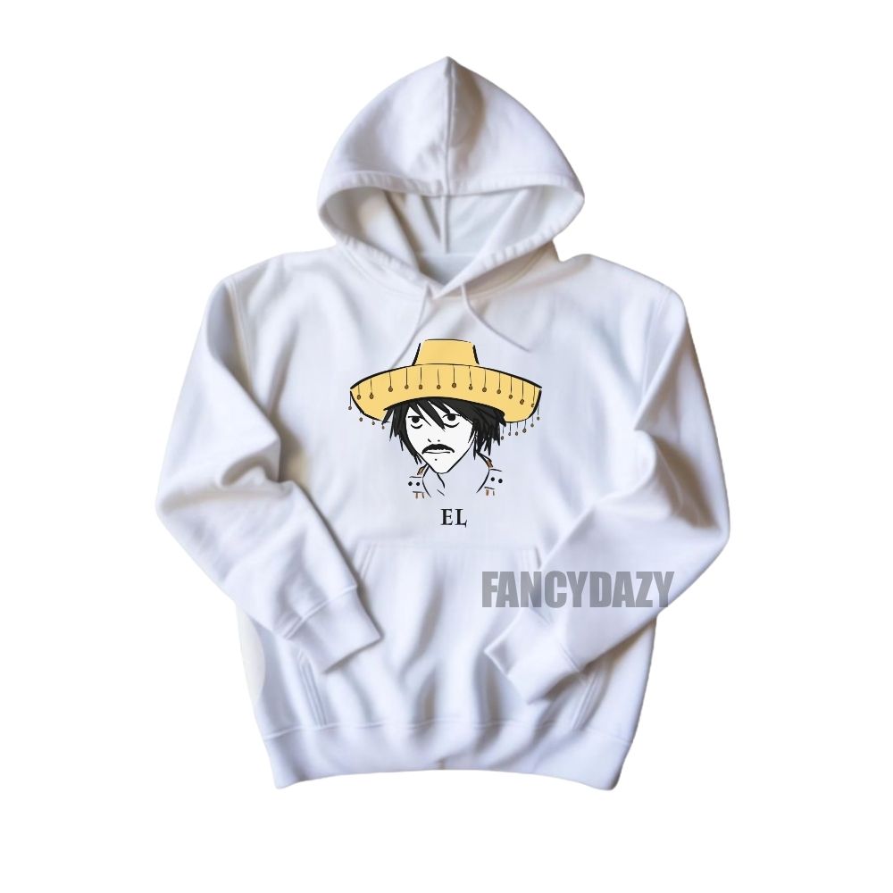 Death Note EL L Lawliet Sombrero Mexican Shirt Death Note EL L Lawliet Sombrero Mexican Shirt