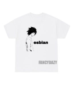 Death Note L Lawliet Esbian Shirt Death Note L Lawliet Esbian Shirt