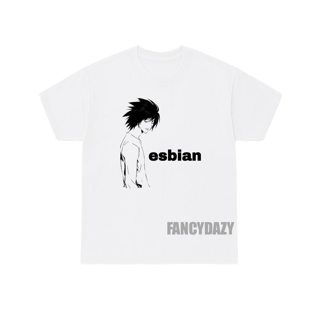 Death Note L Lawliet Esbian Shirt