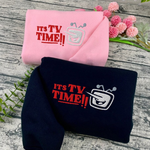 Deltarune Tenna Embroidered Sweatshirt Deltarune Tenna Embroidered Sweatshirt