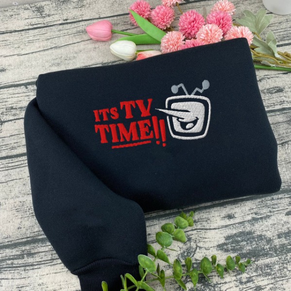 Deltarune Tenna Embroidered Sweatshirt Deltarune Tenna Embroidered Sweatshirt