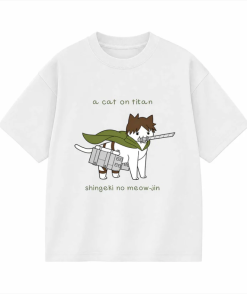 AOT – A Cat On Titan Shirt