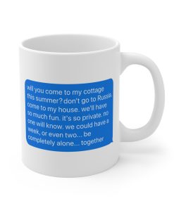 Will You Come To My Cottage This, LGBT Pride Hockey Mug