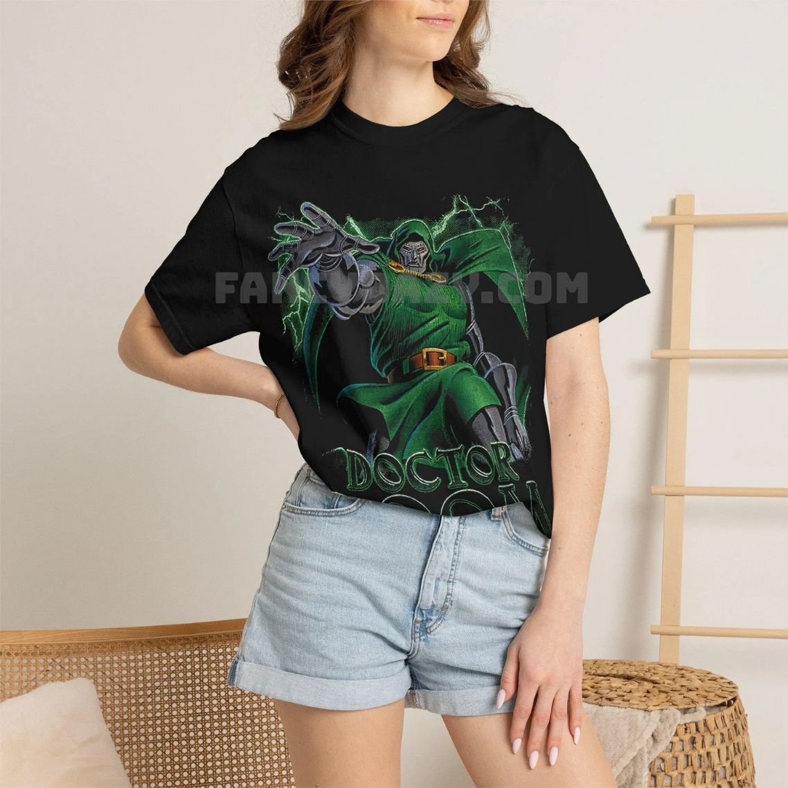Vintage Doctor Doom Comics Graphic Shirt Vintage Doctor Doom Comics Graphic Shirt