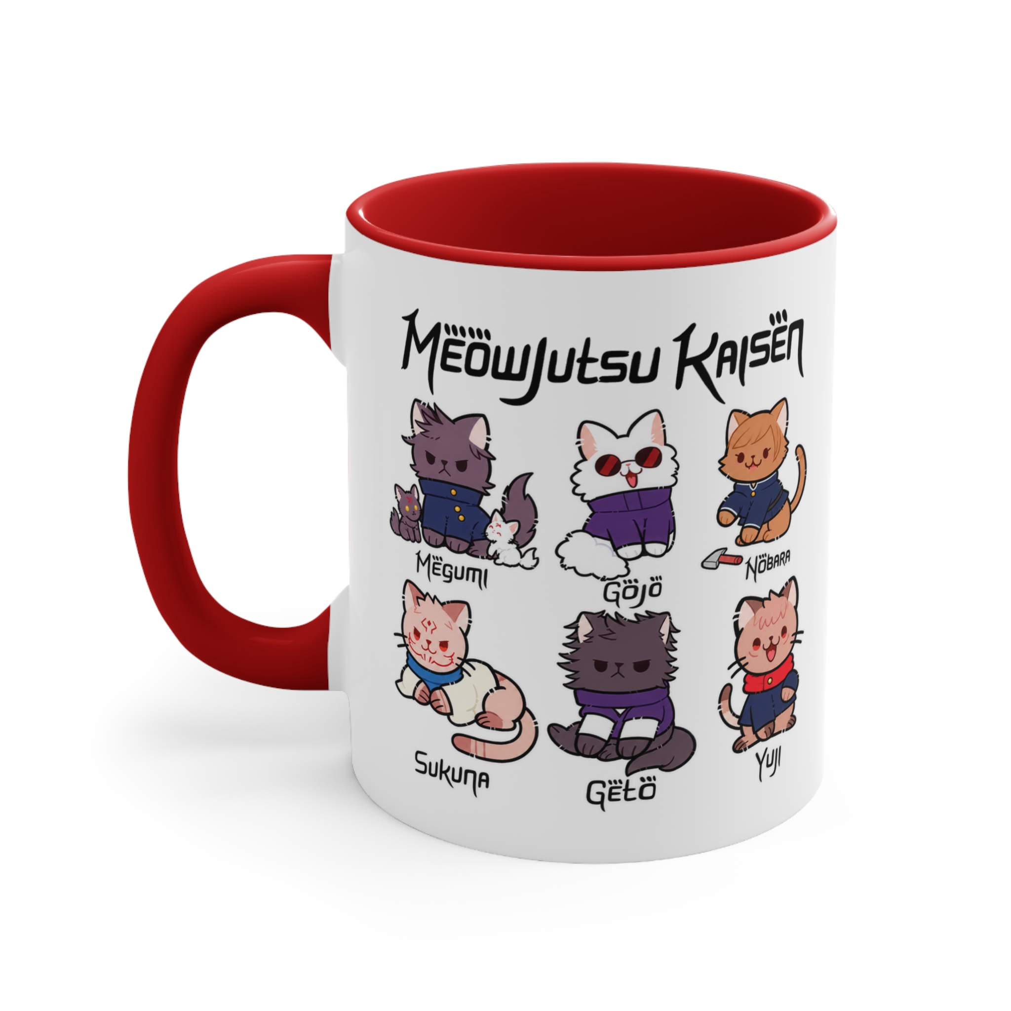 Meowjutsu Kaisen Mug Meowjutsu Kaisen Mug