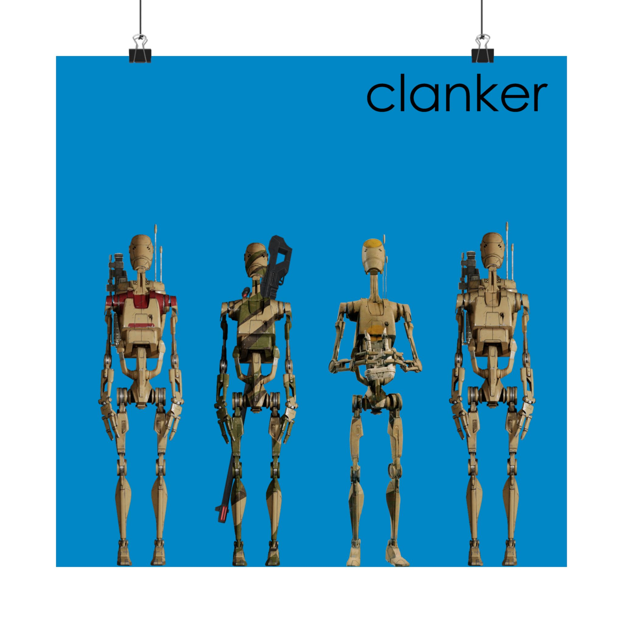 Star War Droids Weezer Poster Star War Droids Weezer Poster