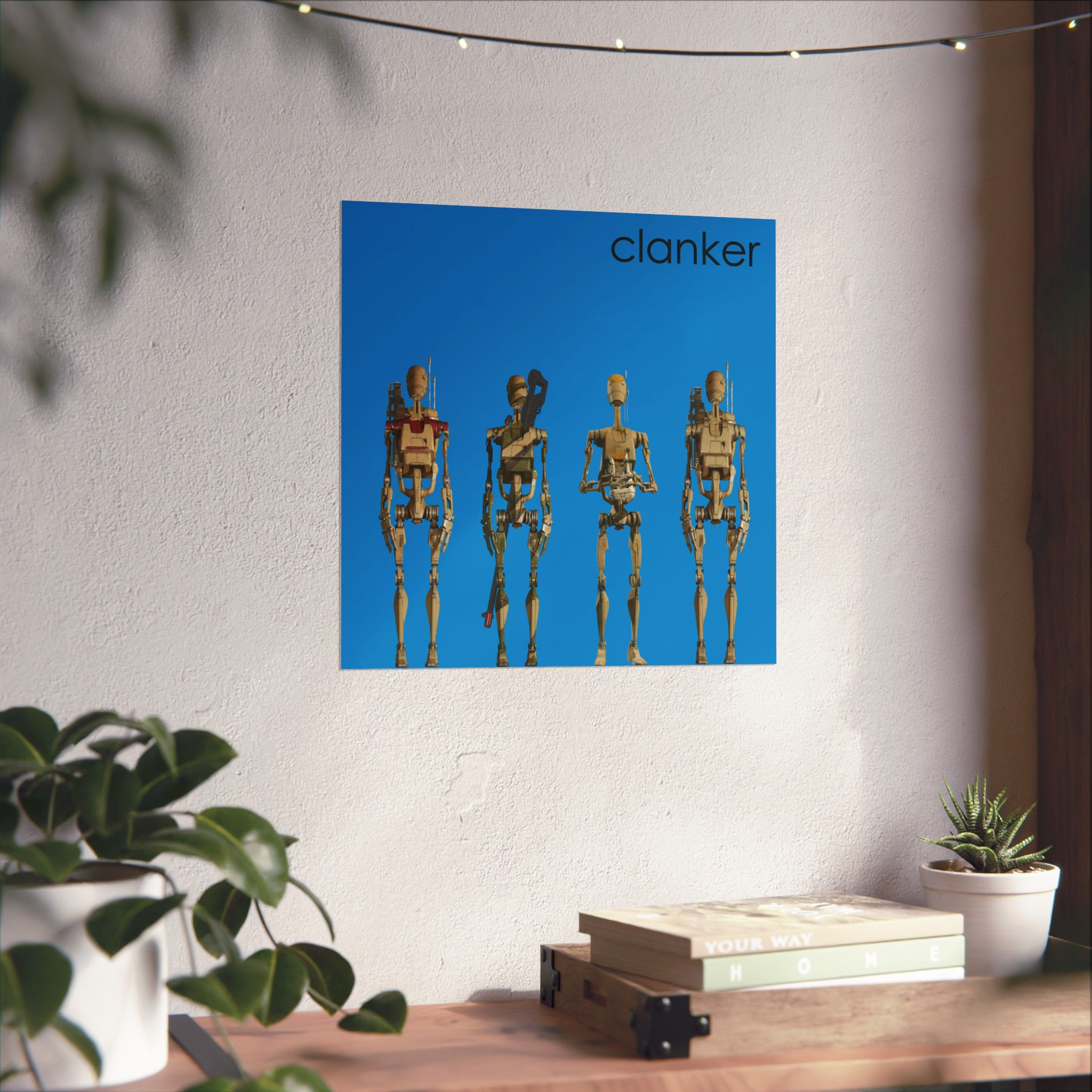 Star War Droids Weezer Poster Star War Droids Weezer Poster